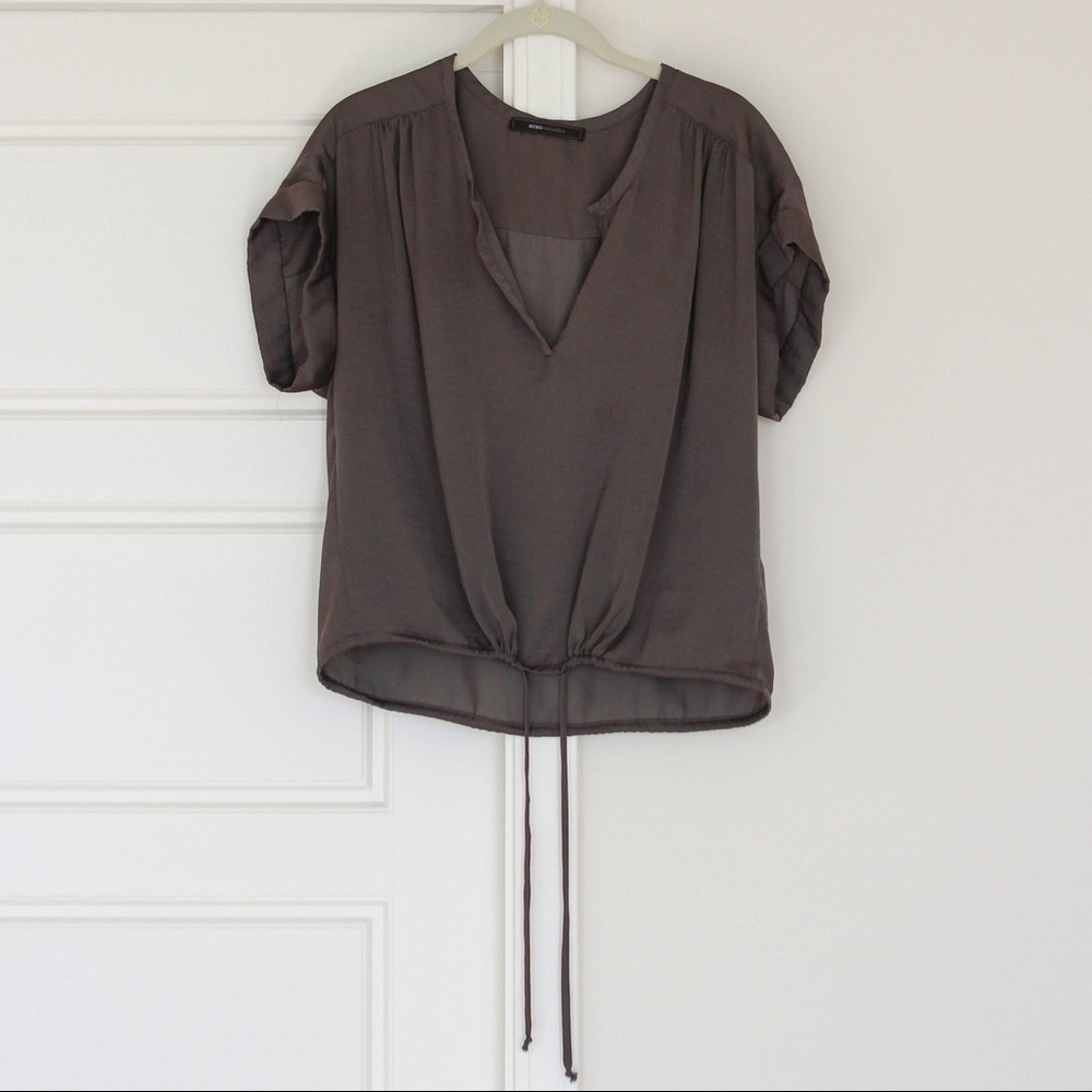 BCBG Max Azria blouson blouse